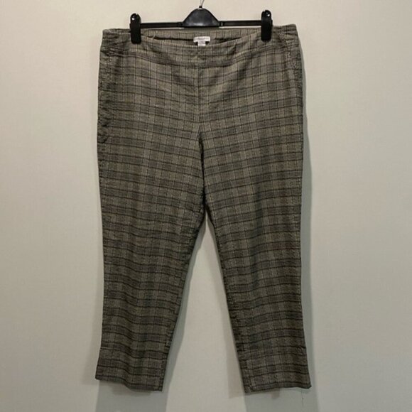 Carolina Belle Plaid Ankle Pants Size 20W - Picture 5 of 14
